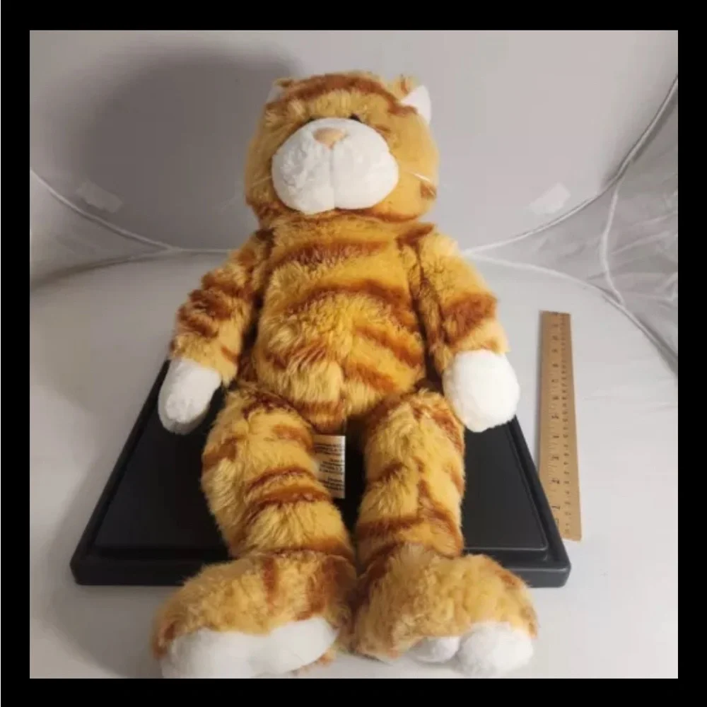Vintage 1997 Build-A-Bear BAB Original Orange Tabby Cat Stuffed Plush Toy